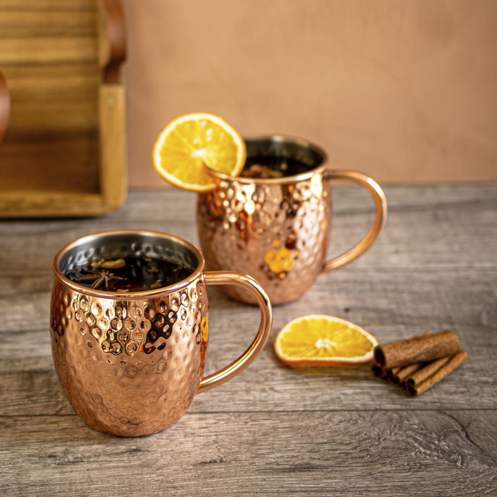 Moscow Mule Mugg 55 cl 2-pack Koppar