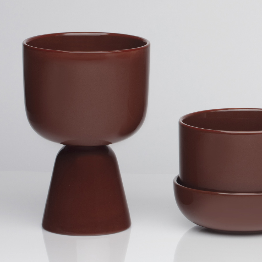 Nappula Kruka 23x15,5 cm Brun