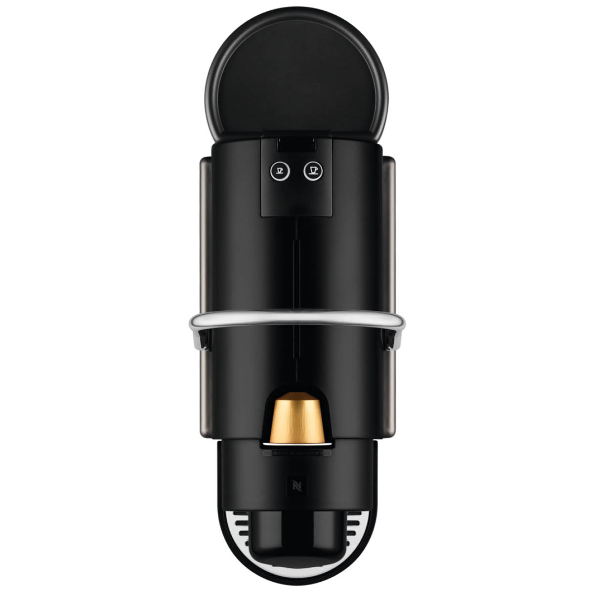 Nespresso Pixie C61 Kaffemaskin Titan