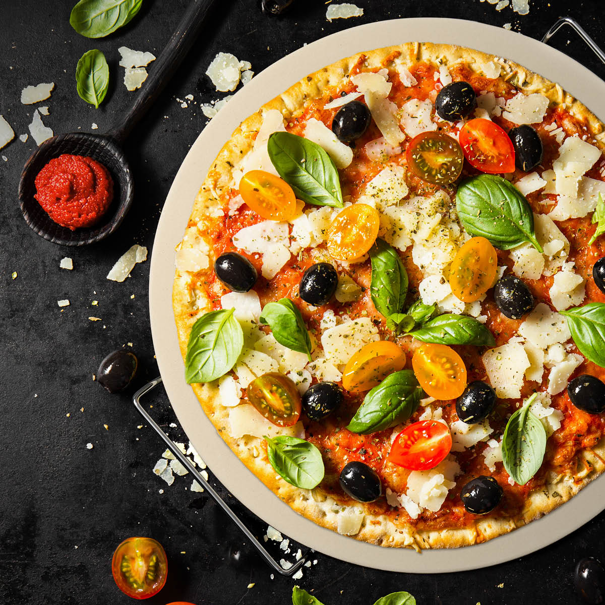 Pizza Angels Pizzasten 40 cm Beige