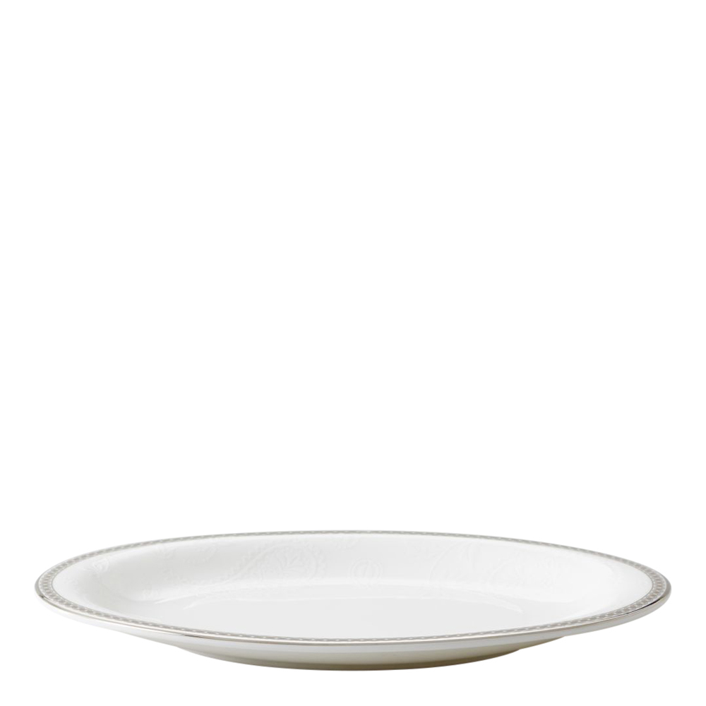 Silver Paisley Fat till såssnipa 20,5 cm Vit