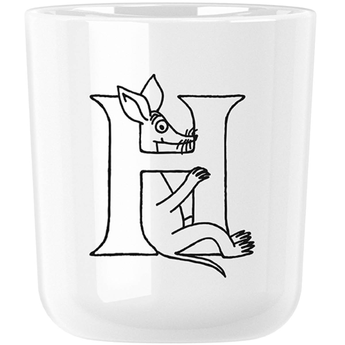 Moomin ABC Mugg 20 cl H Vit