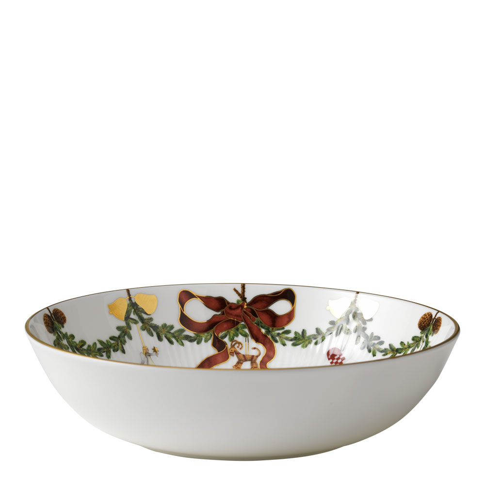 Star Fluted Christmas Skål 1,75 L