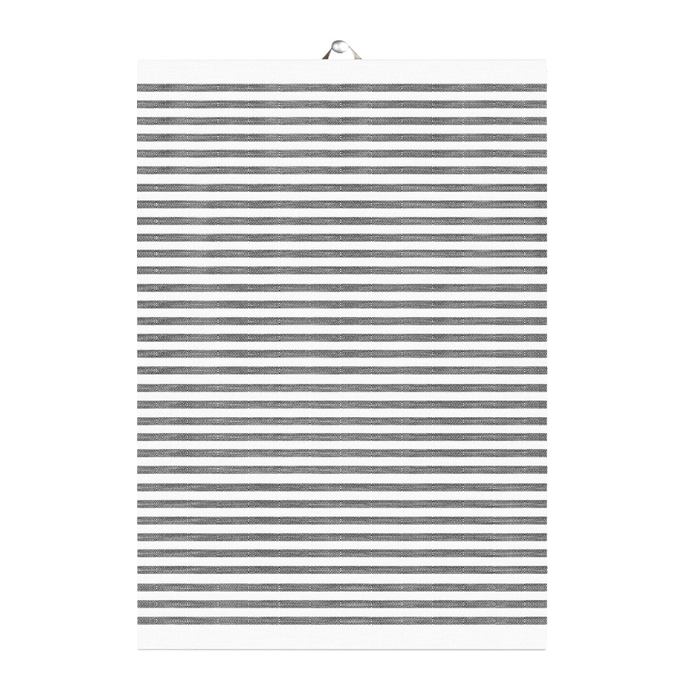 Tvärs Kökshandduk 35x50 cm Grå