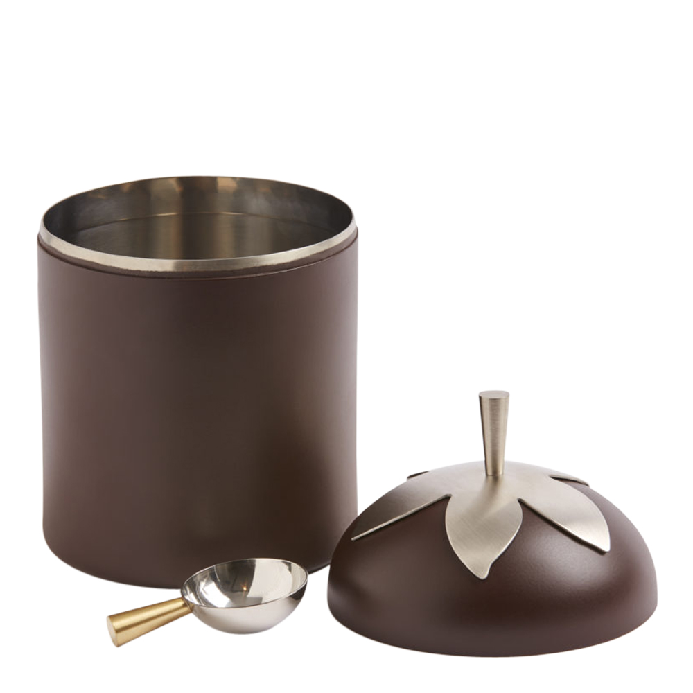 Blad Burk med skopa 17,5 cm Brun