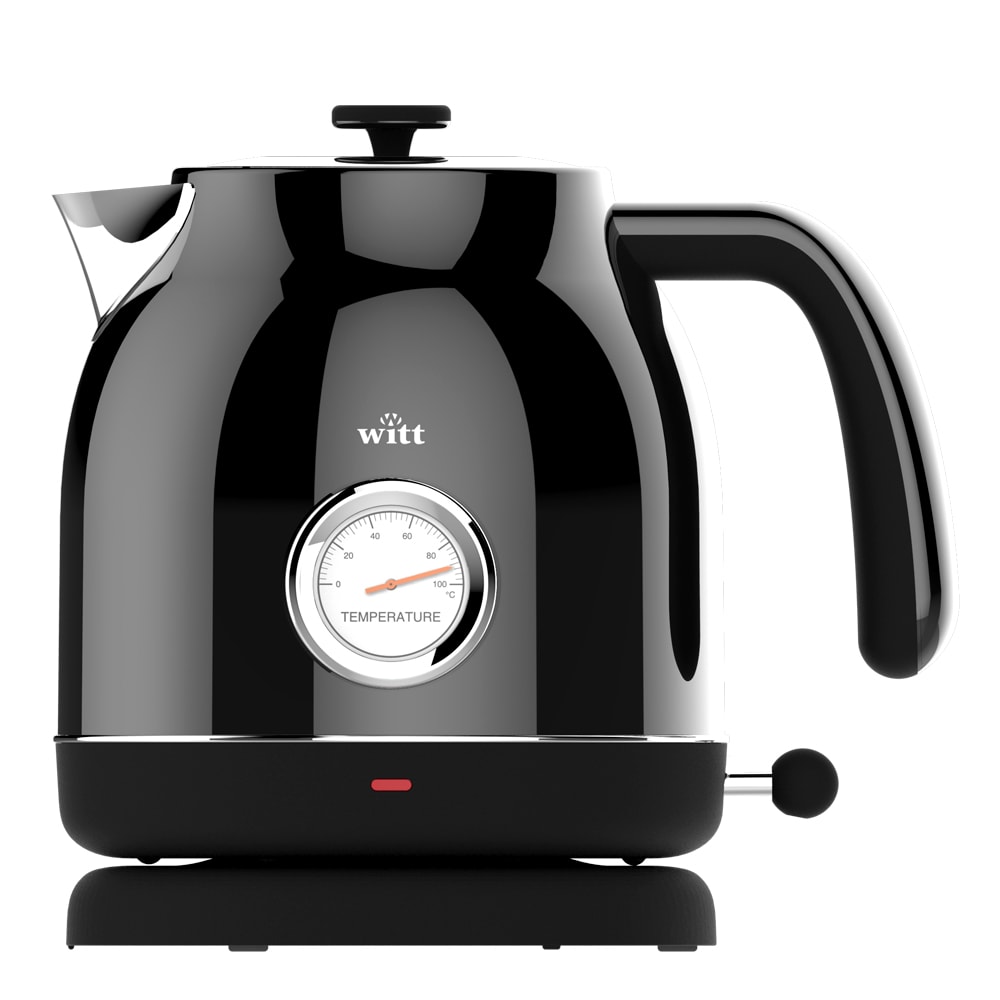 Vattenkokare Premium Retro Svart