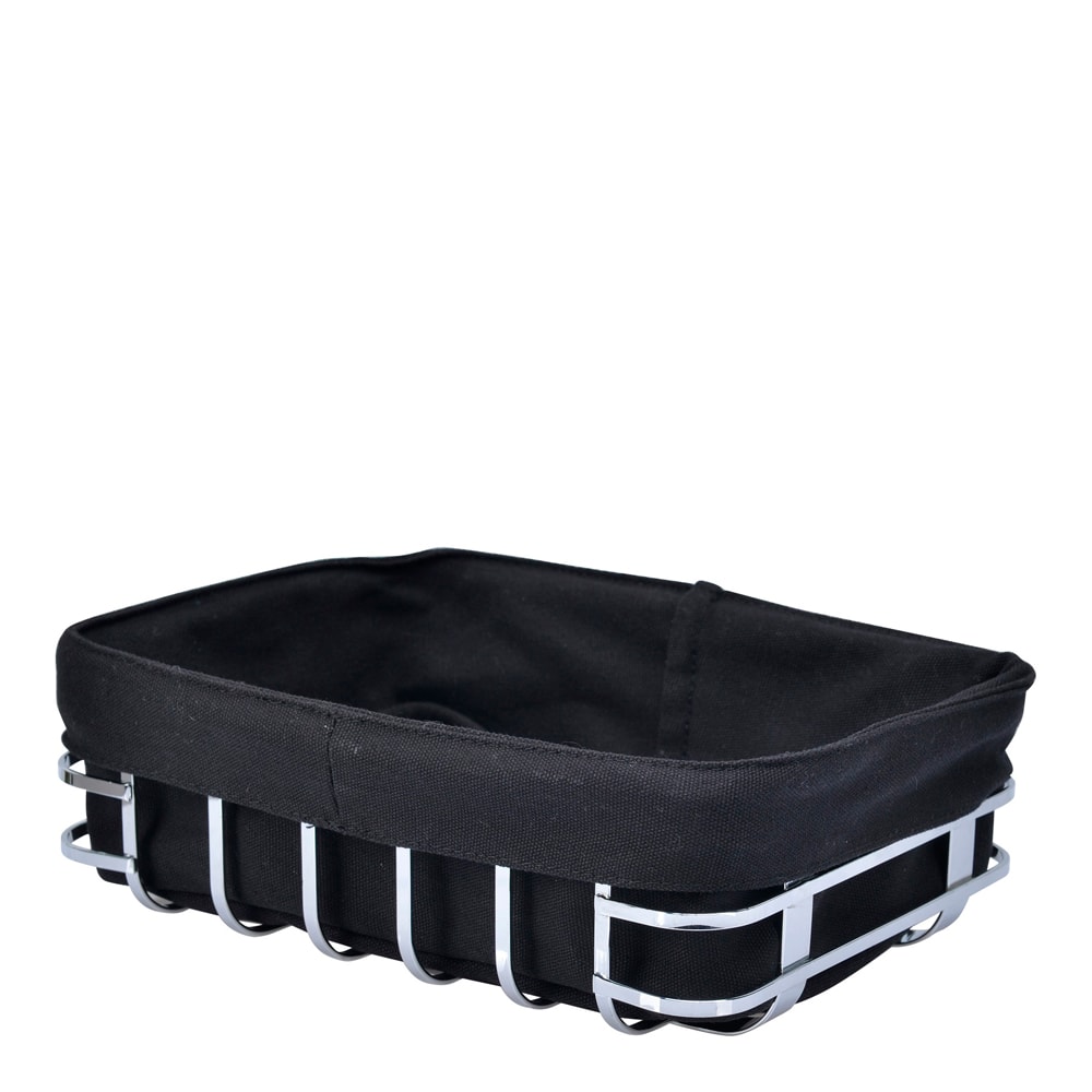 Vintri Brödkorg 25x18 cm Rostfri/Svart