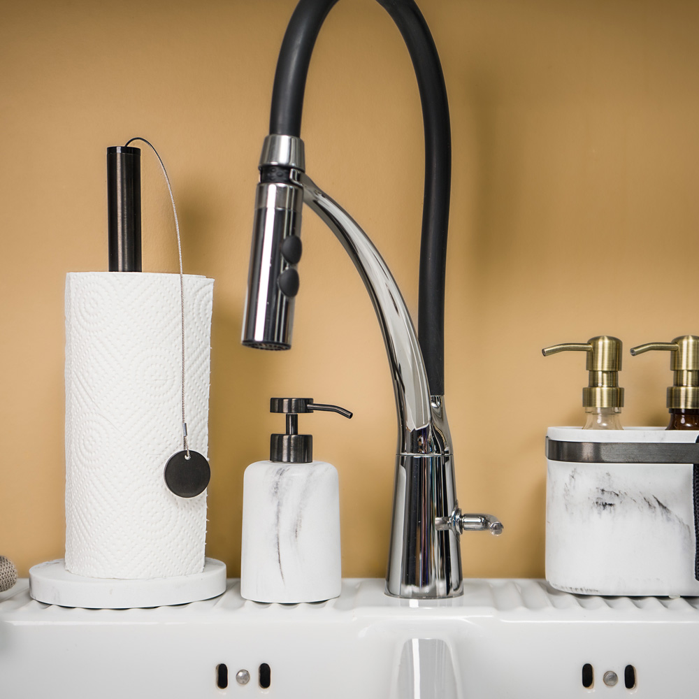 Spring Hushållspappershållare 15 cm Vit