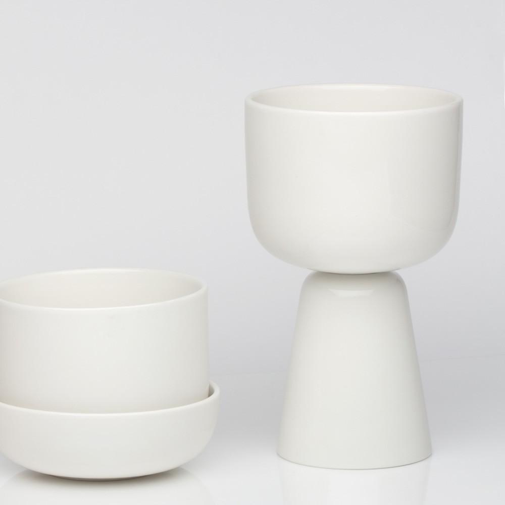 Nappula Kruka 32x19 cm Vit