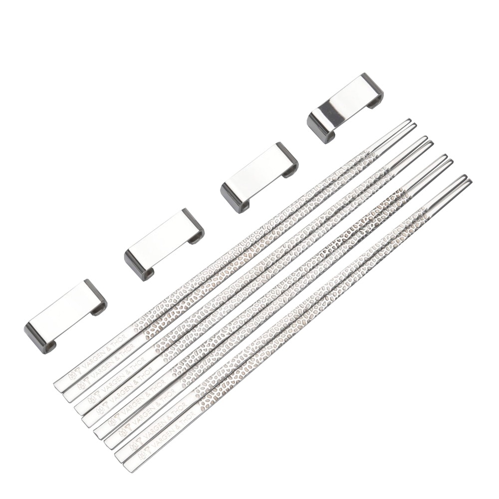 Kito Chopsticks 4-pack Gråfot Silver