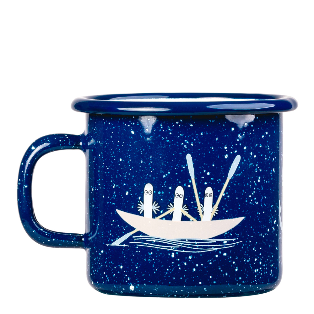 Mumin Emaljmugg Sailors 2,5 dl Blå