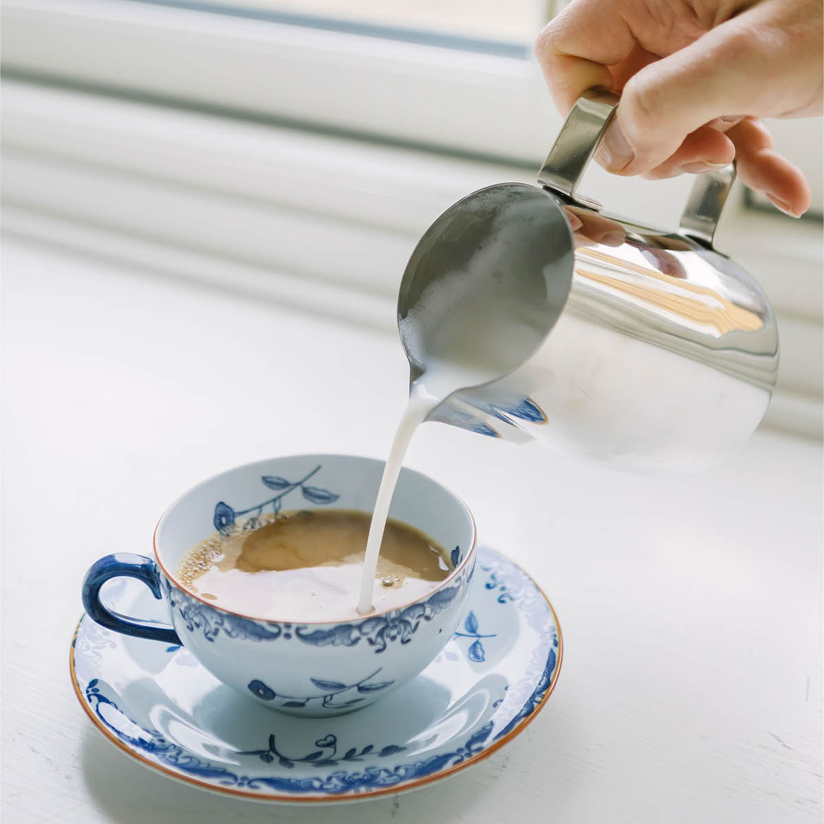 Mjölkkanna Rostfritt Stål 0,4 l