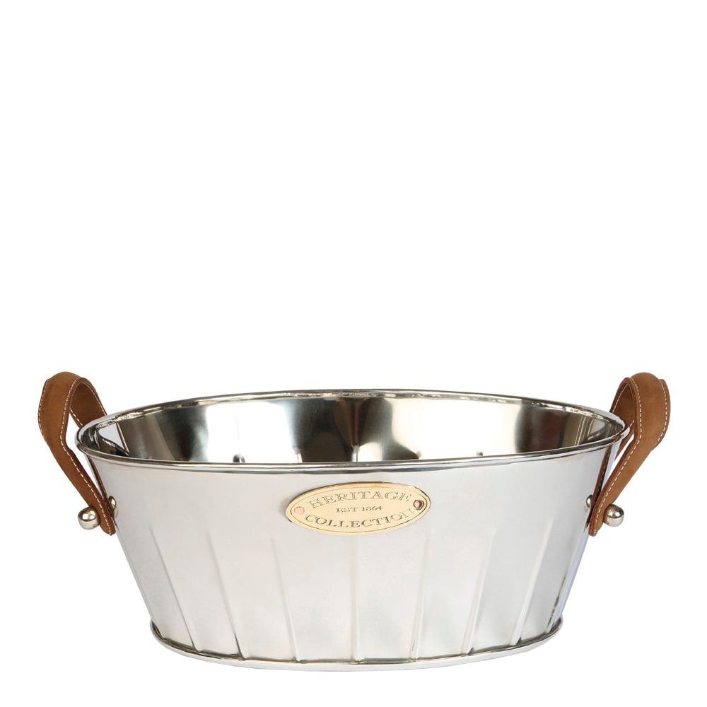 Heritage Champagnekylare med Läderhandtag