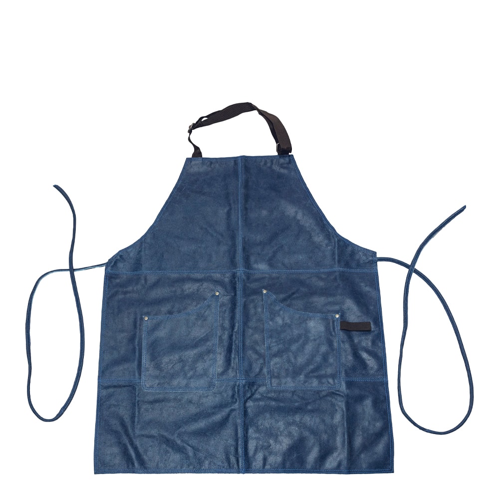 Förkläde Vintage Mocka Denim Blå