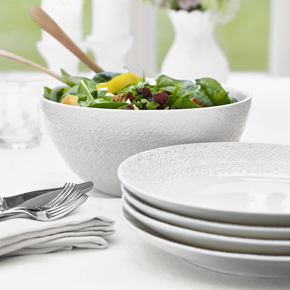 Orient Tallrik flat 27 cm Vit