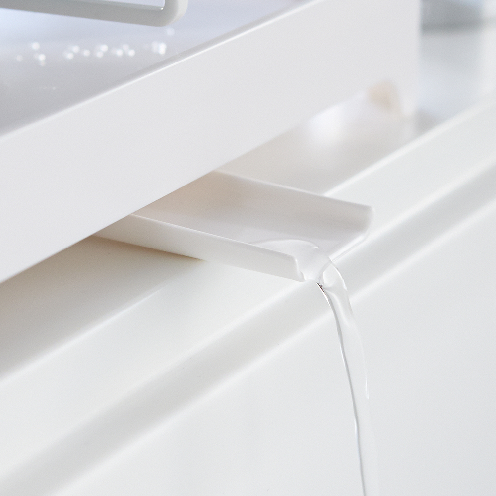 Tower Diskst&auml;ll 42x17 cm Vit