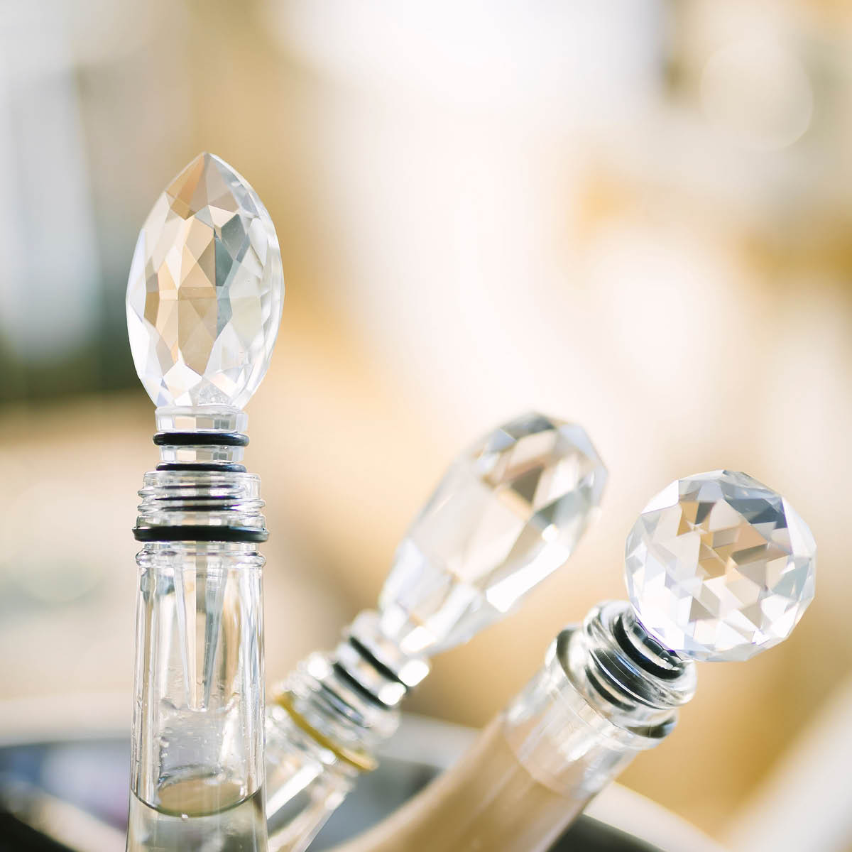 Bottle Stopper Glimmer Avlång Platt