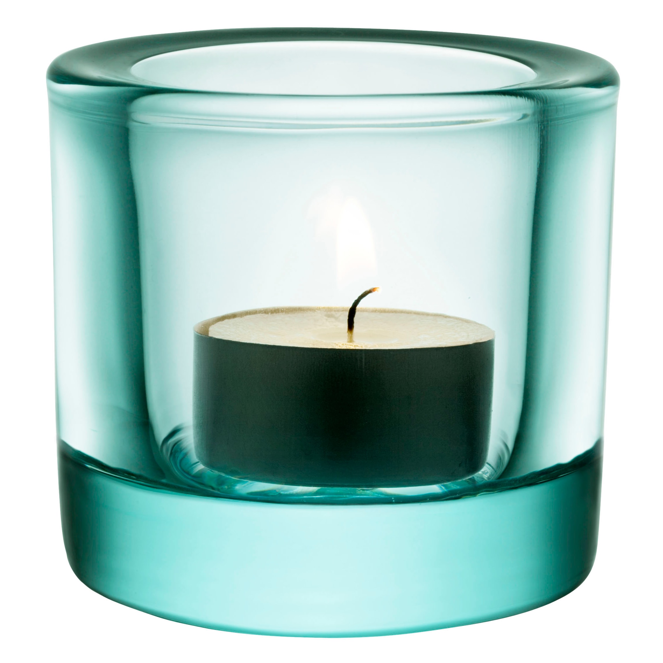 Kivi Ljuslykta 6 cm Vattengrön