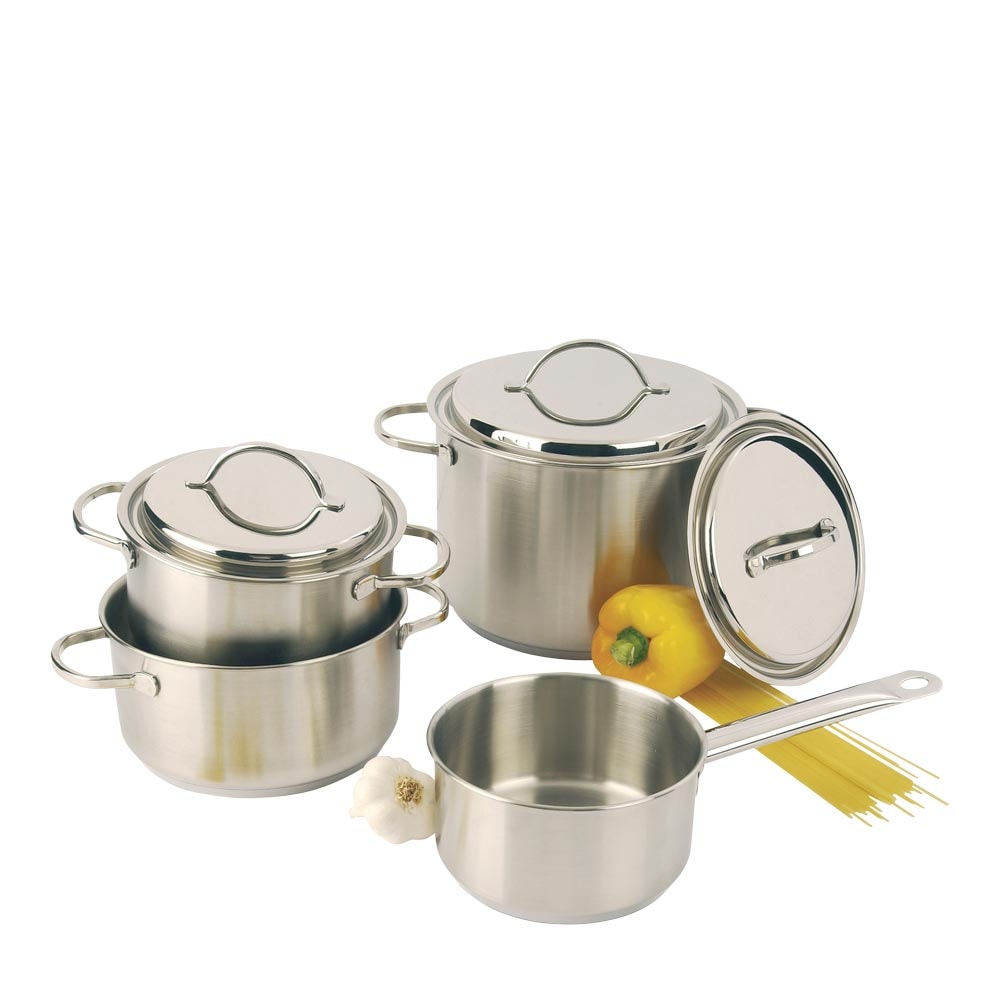 Resto Kastrullset 4 delar/3 lock