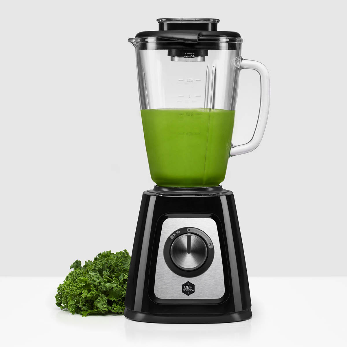 Blendforce Blender 1,25L Glas Svart