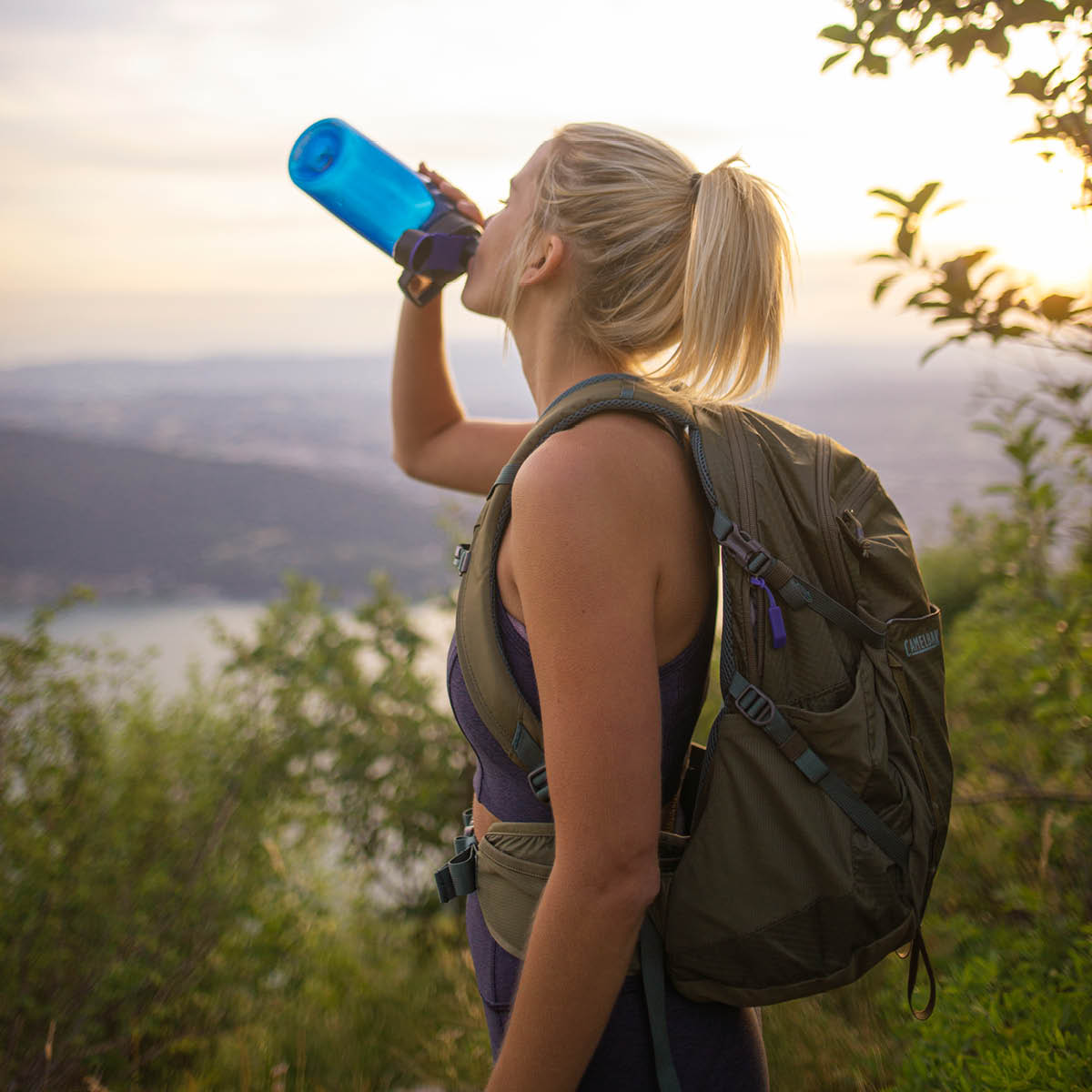 Eddy+ dricksflaska 0,75L blå