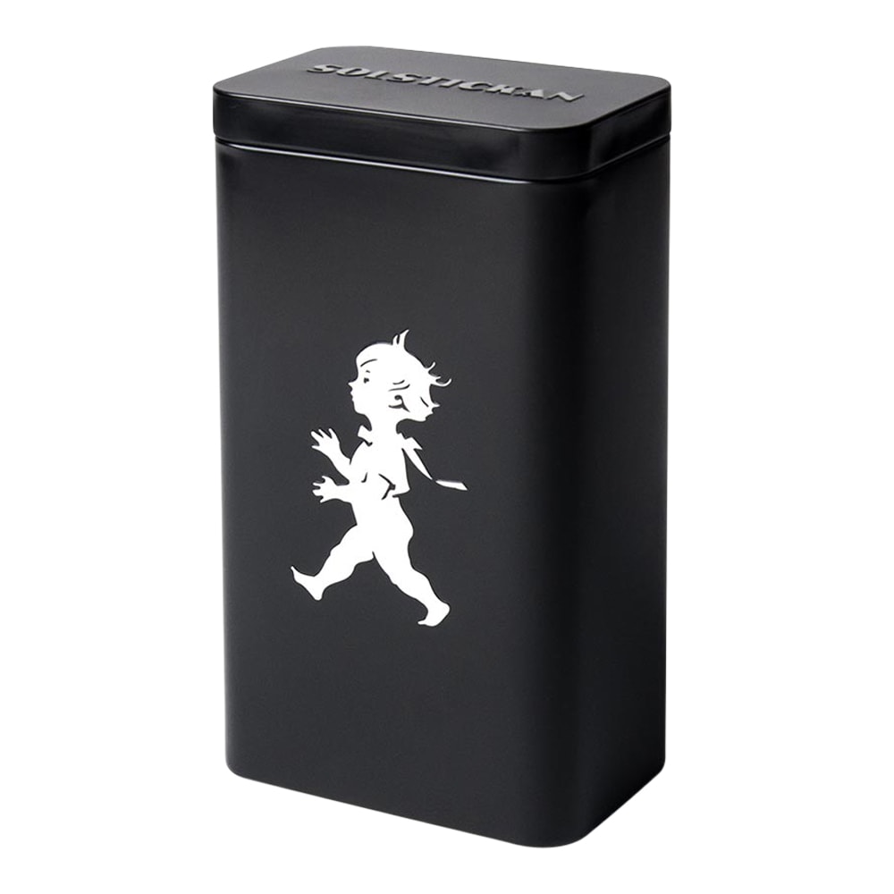 Kaffeburk Svart matt