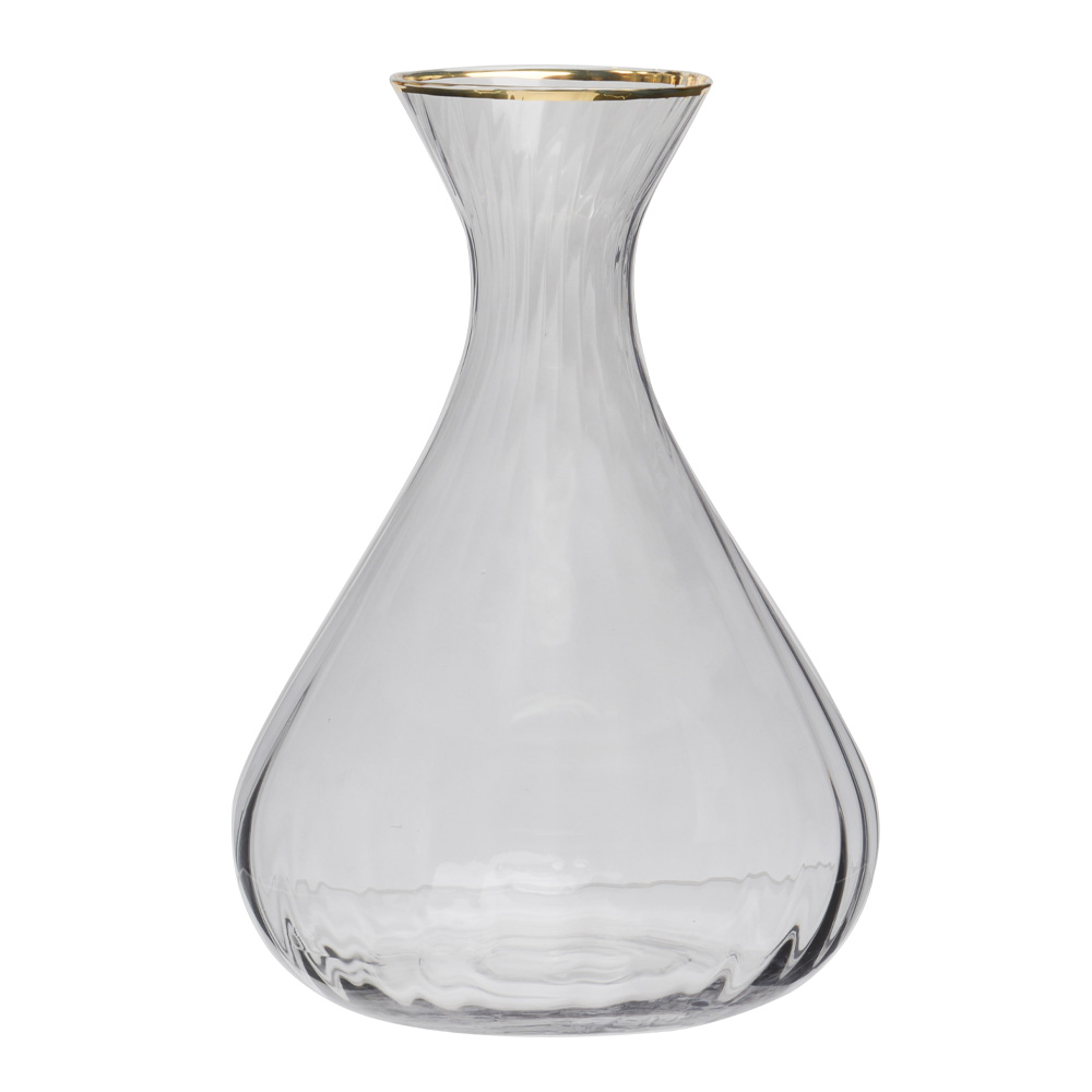 Karaff med Guldkant 2 l Soft Grey