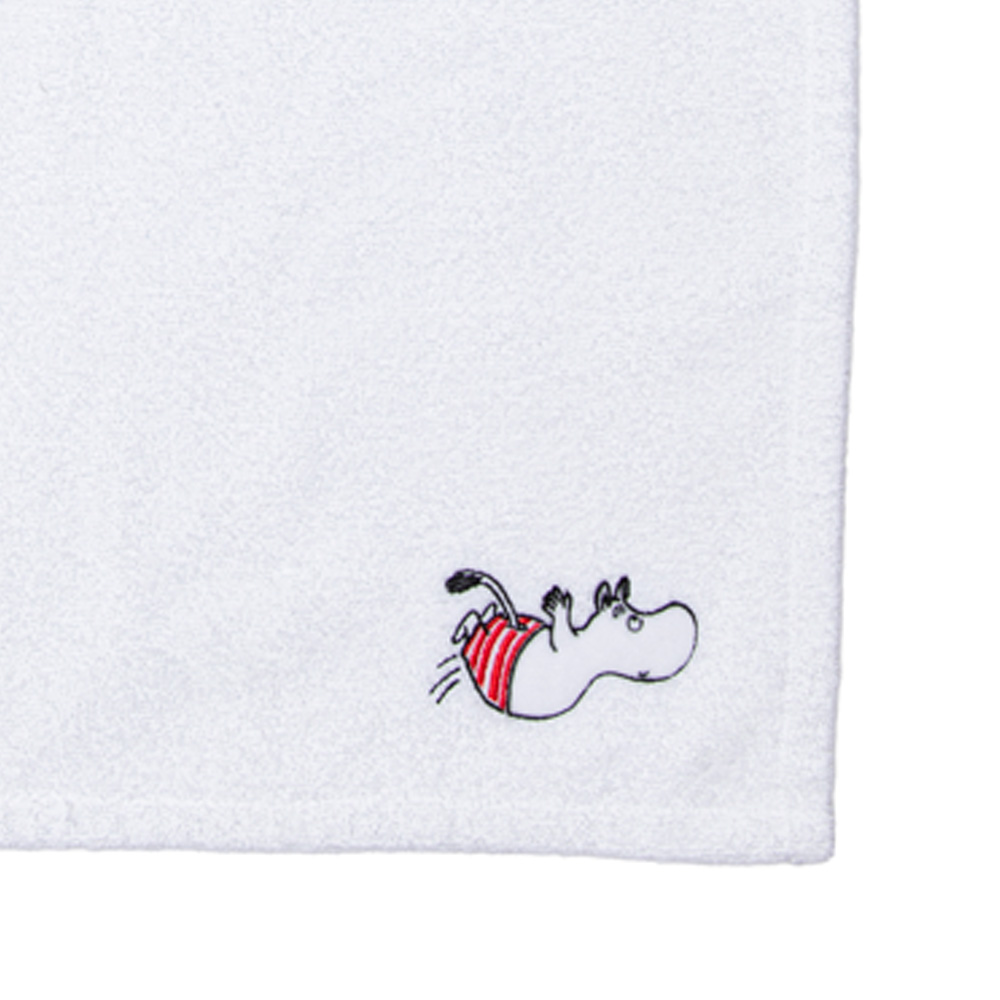 Mumin Badponcho Mumintroll Vit