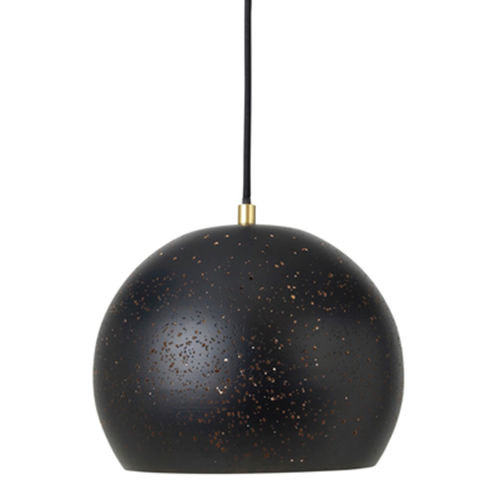 Lavas Taklampa 25x19 cm Svart/Mässing