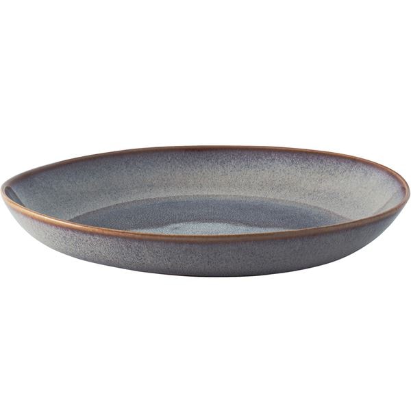 Lave beige Skål flat 28 cm