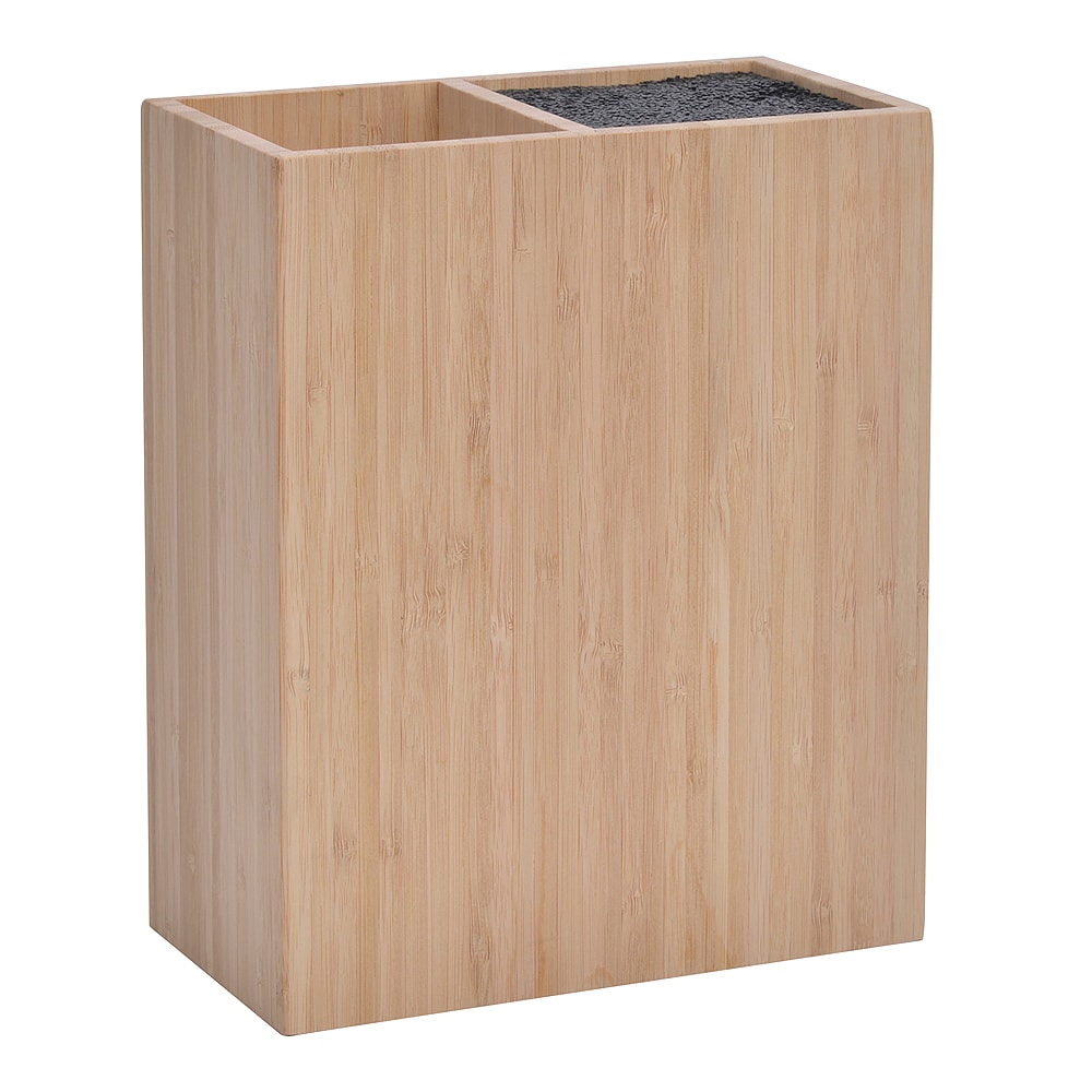 North Knivblock med fack Bambu