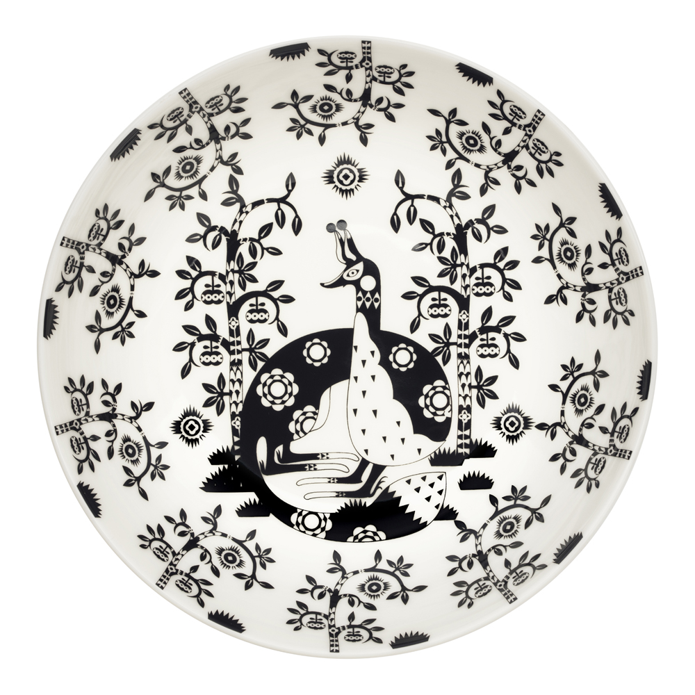 Taika Tallrik Djup 22 cm Svart