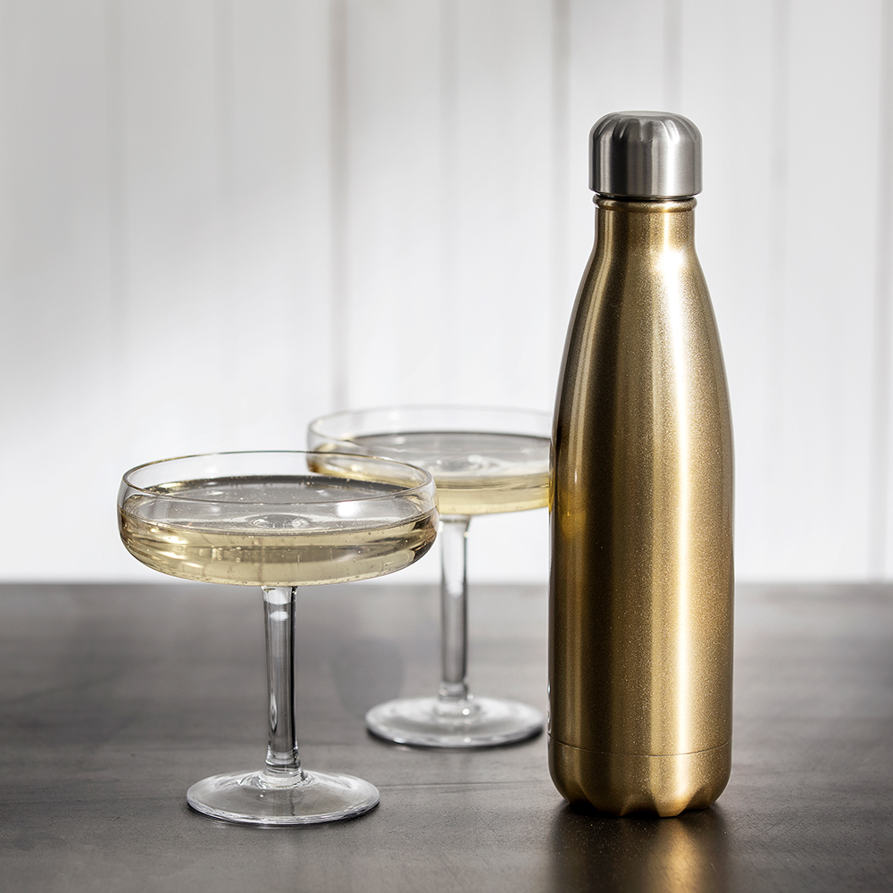 To Go Stålflaska 50 cl Guld