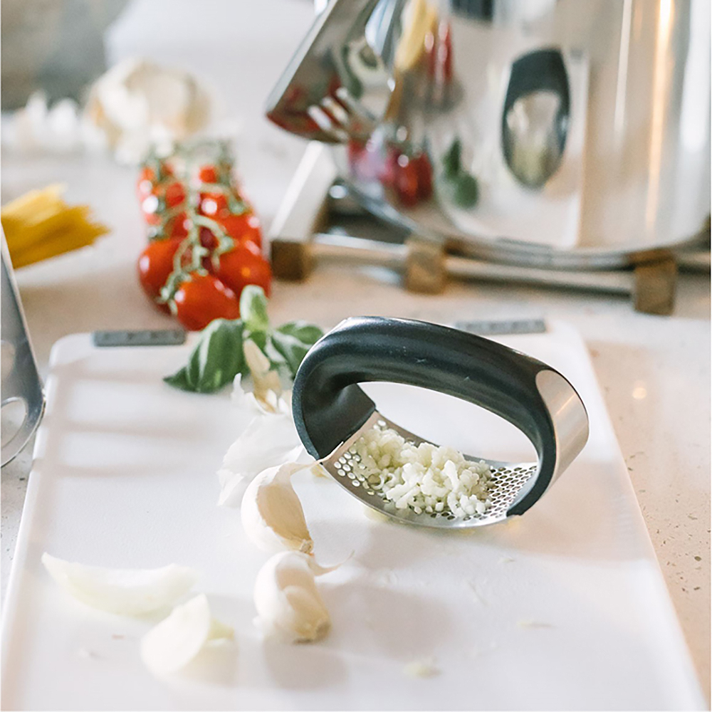 Garli Vitlökspress 12x8x5 cm Rostfritt Stål