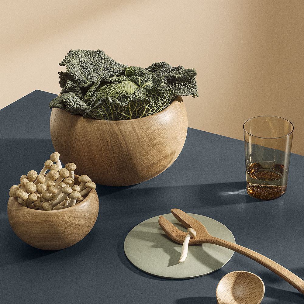 Menageri Skål 14 cm Ek