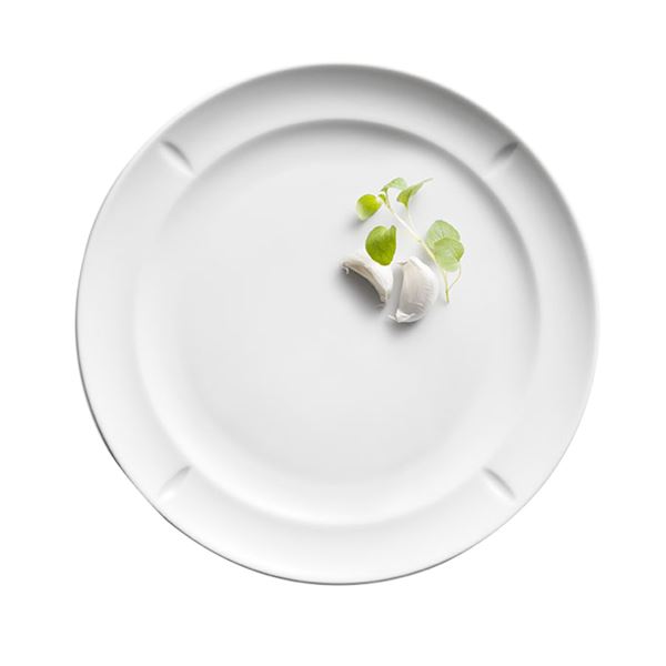 Grand cru Soft Tallrik ?23 cm Vit