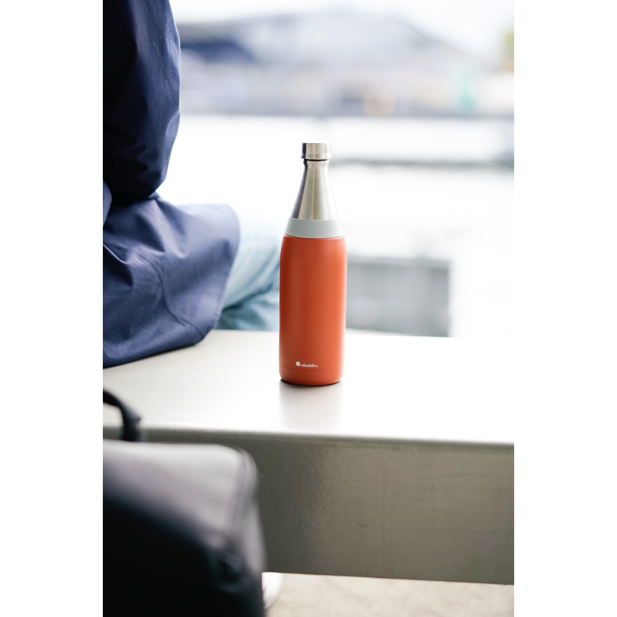 Fresco Thermavac Vattenflaska 0,6L Terra cotta