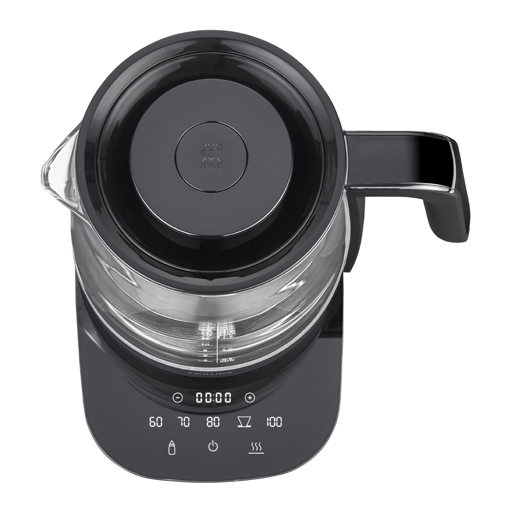 Enfinigy Vattenkokare Glaskanna Svart