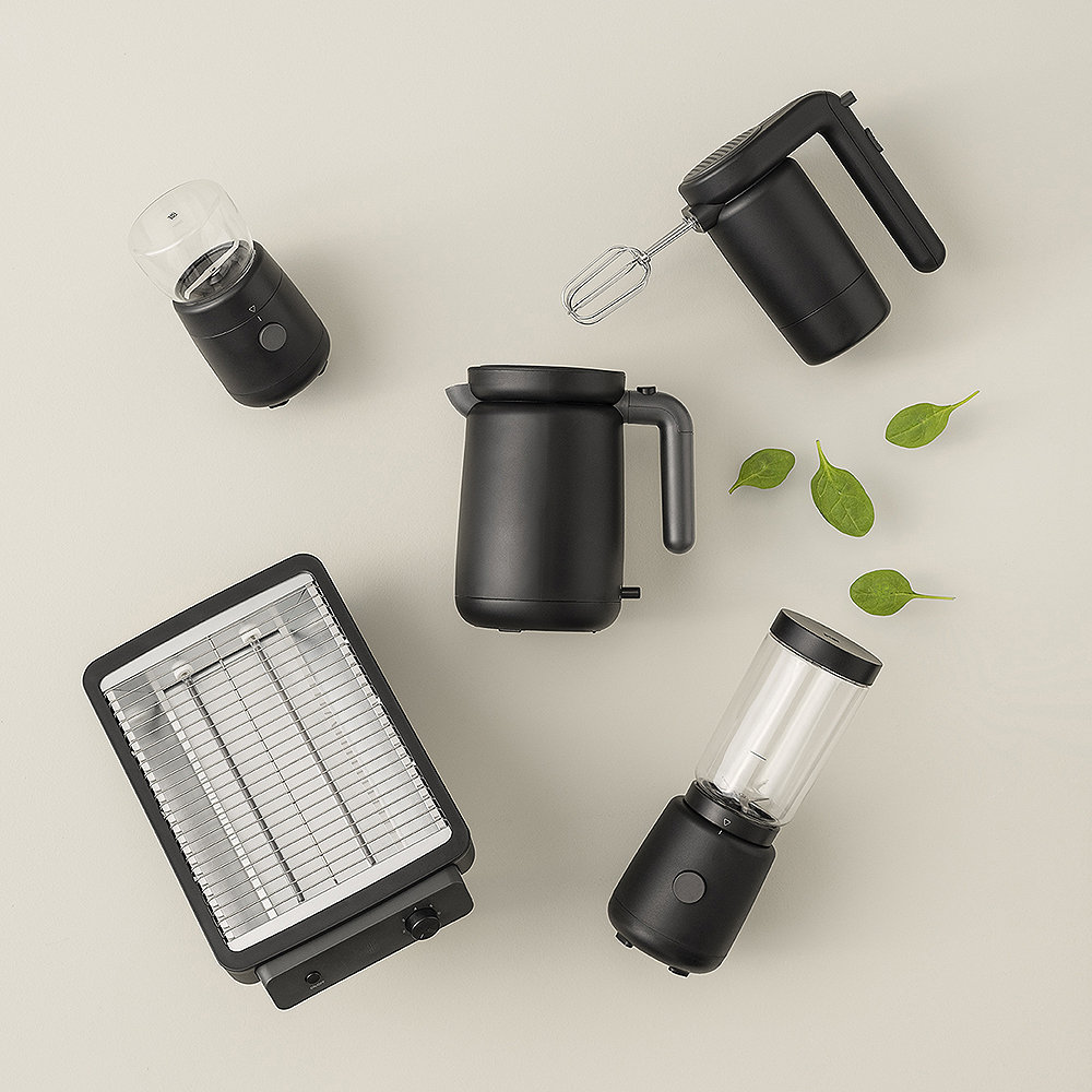 Foodie Kaffekvarn elektrisk Svart