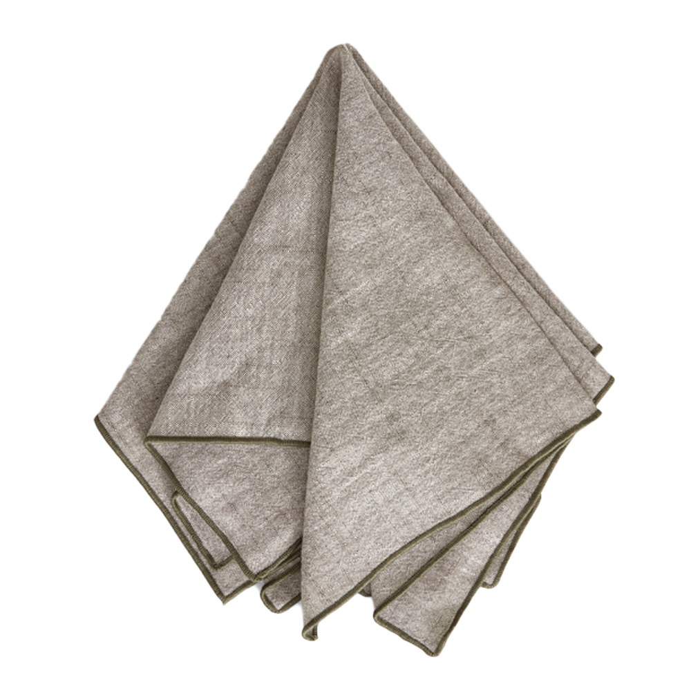 Eline Servetter 2x45x45 cm Grön