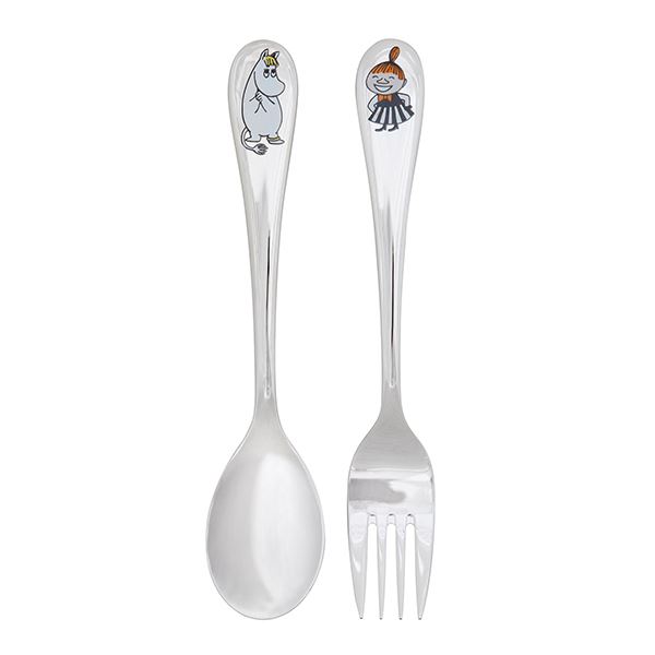 Bestickset Mumin 2-pack Snorkfröken och Lilla My