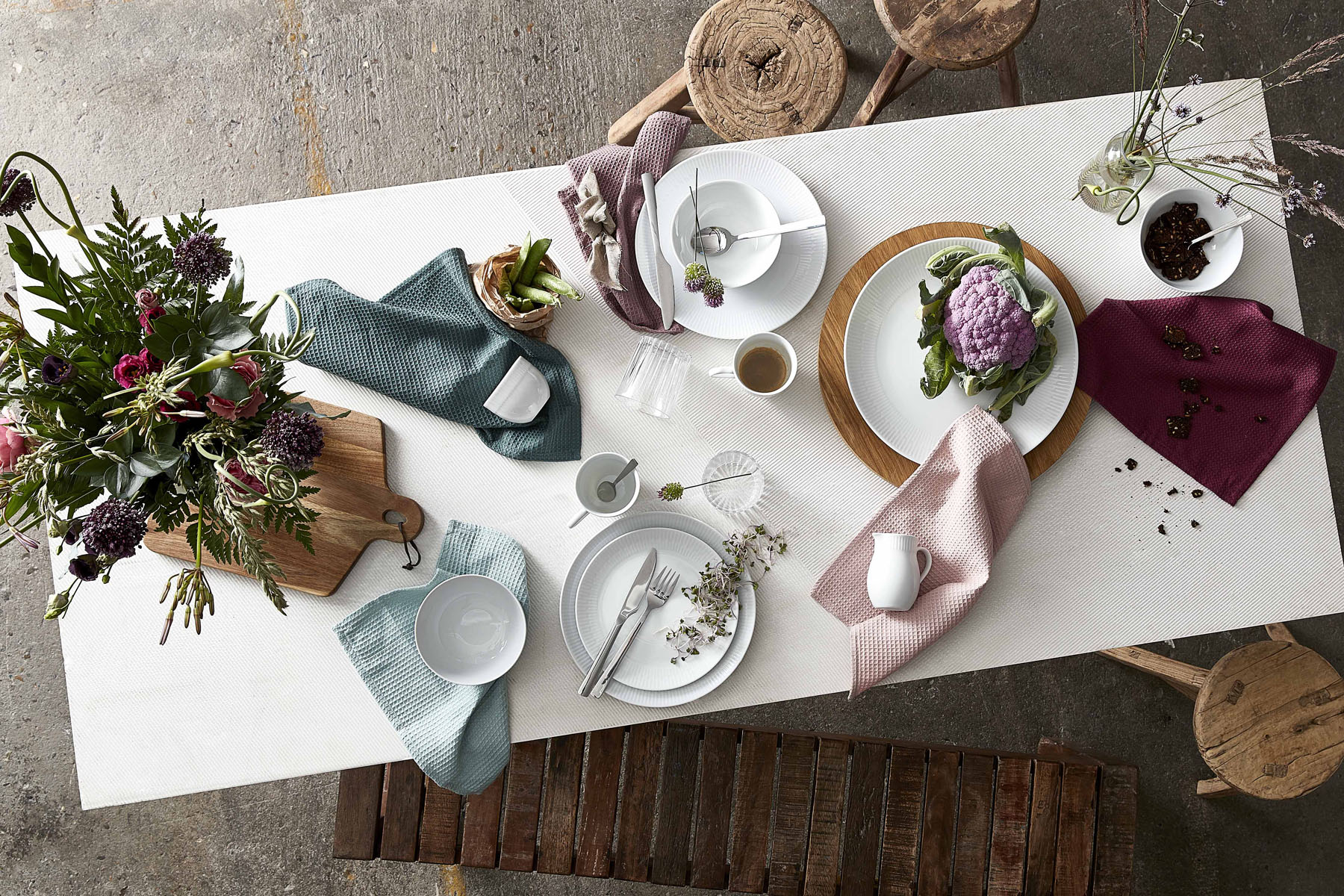 Relief Mjölkkanna 30 cl Vit