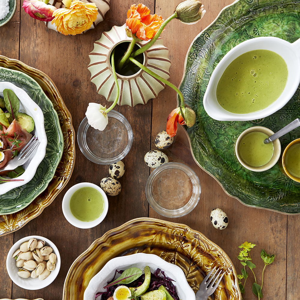 Arabesque Dippskål 8 cm White