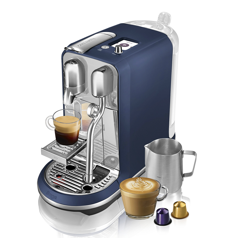 Sage The Creatista Plus Kaffemaskin Damson Blue