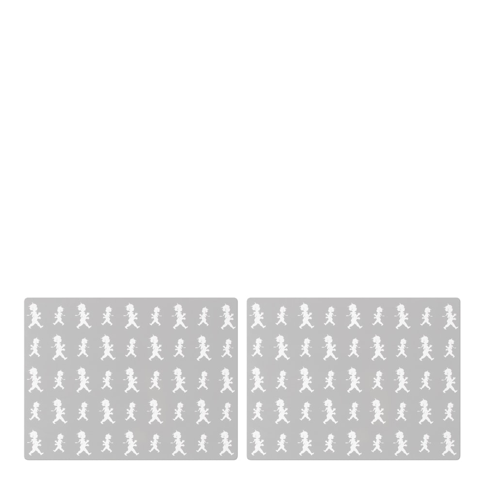 Bordstablett 30x40 cm 2-pack Grå