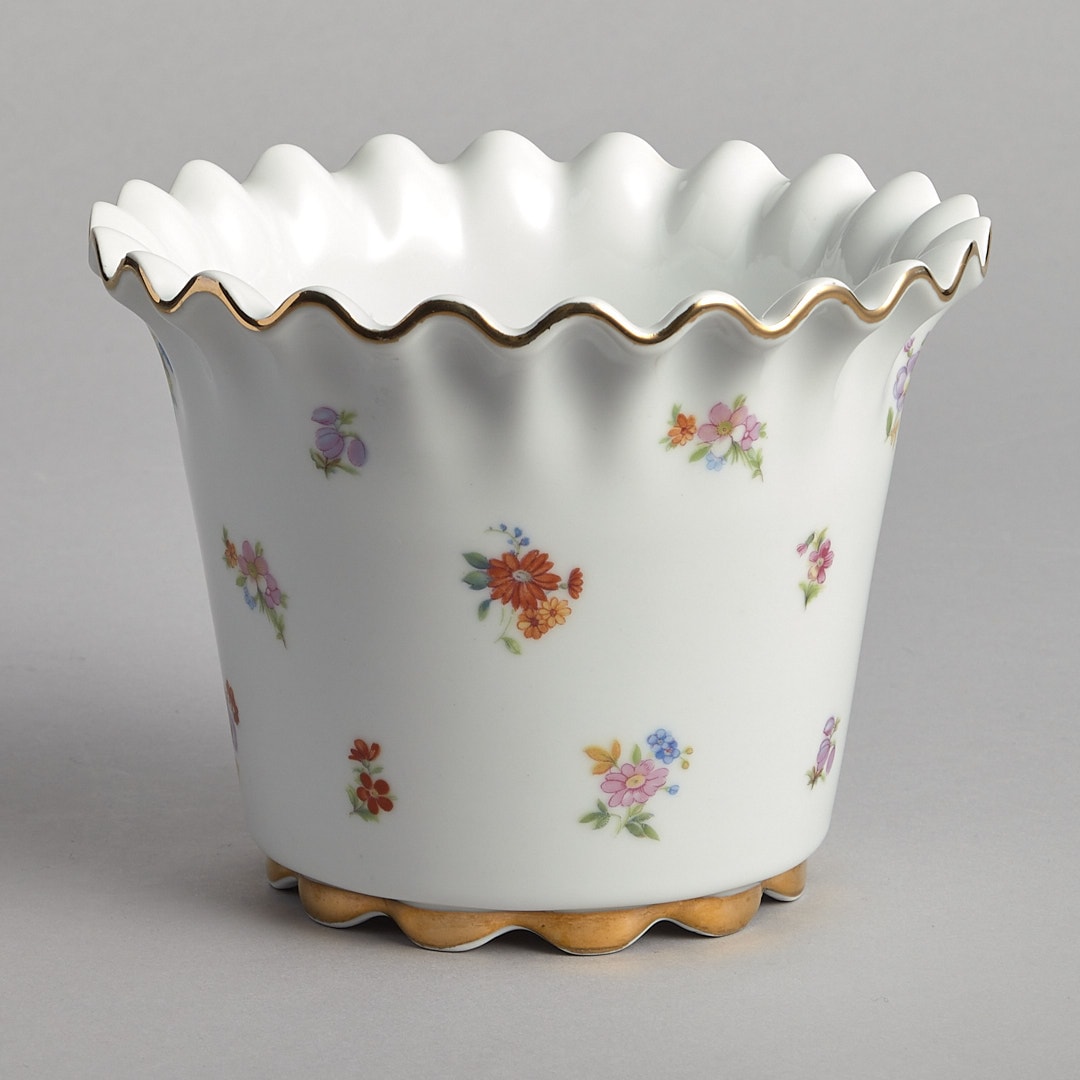 Ytterfoder med blomstermotiv