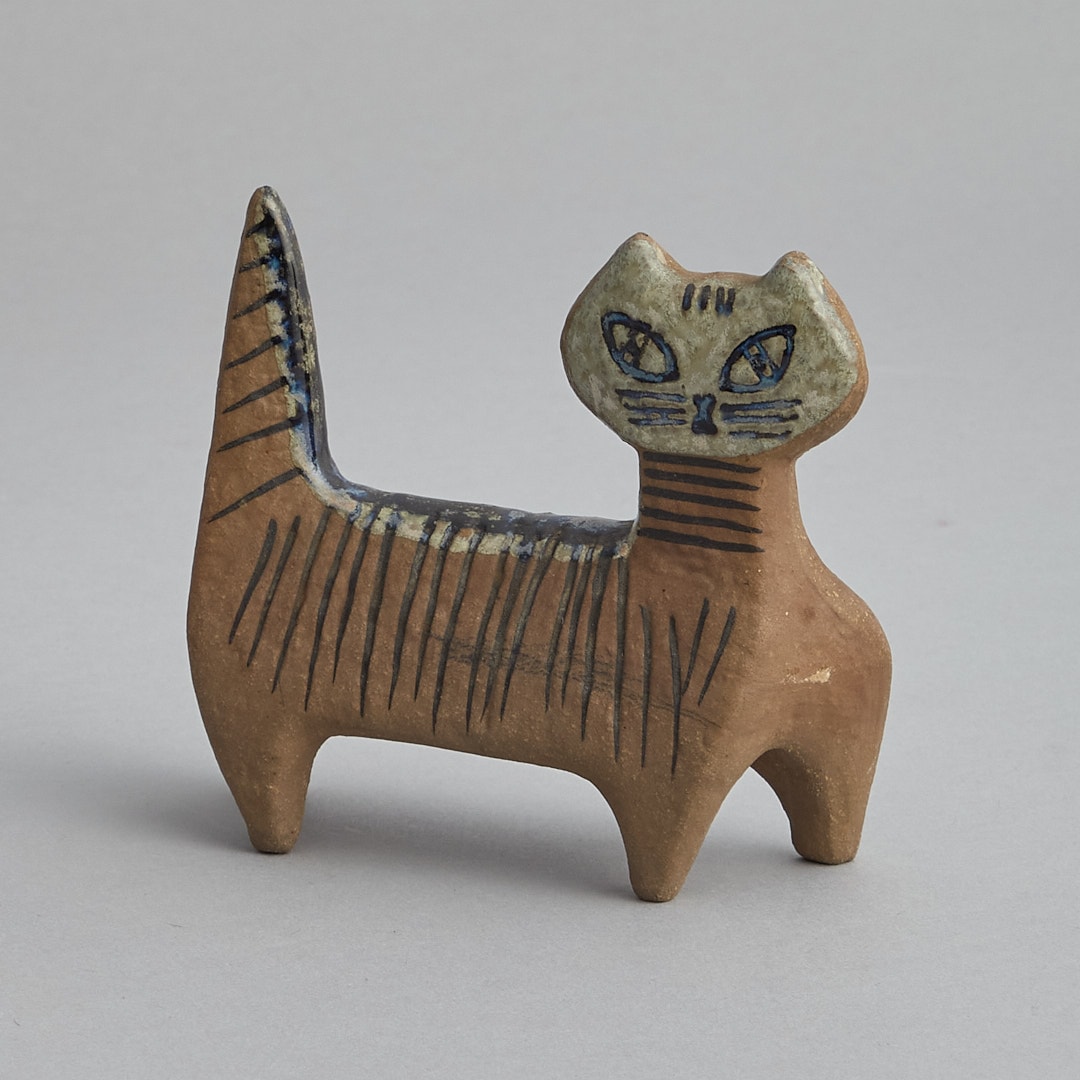 SÅLD "Lilla Zoo" Katt Lisa Larson