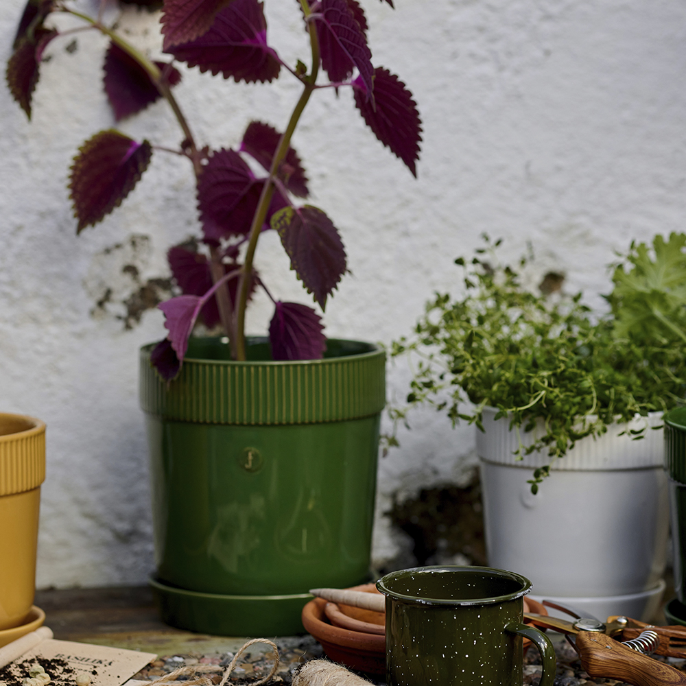 Elise Kruka 17x19 cm Grön