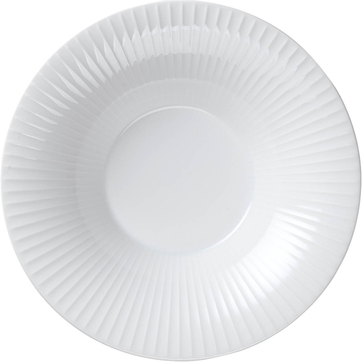 Hammersh?i Tallrik djup 26 cm Vit