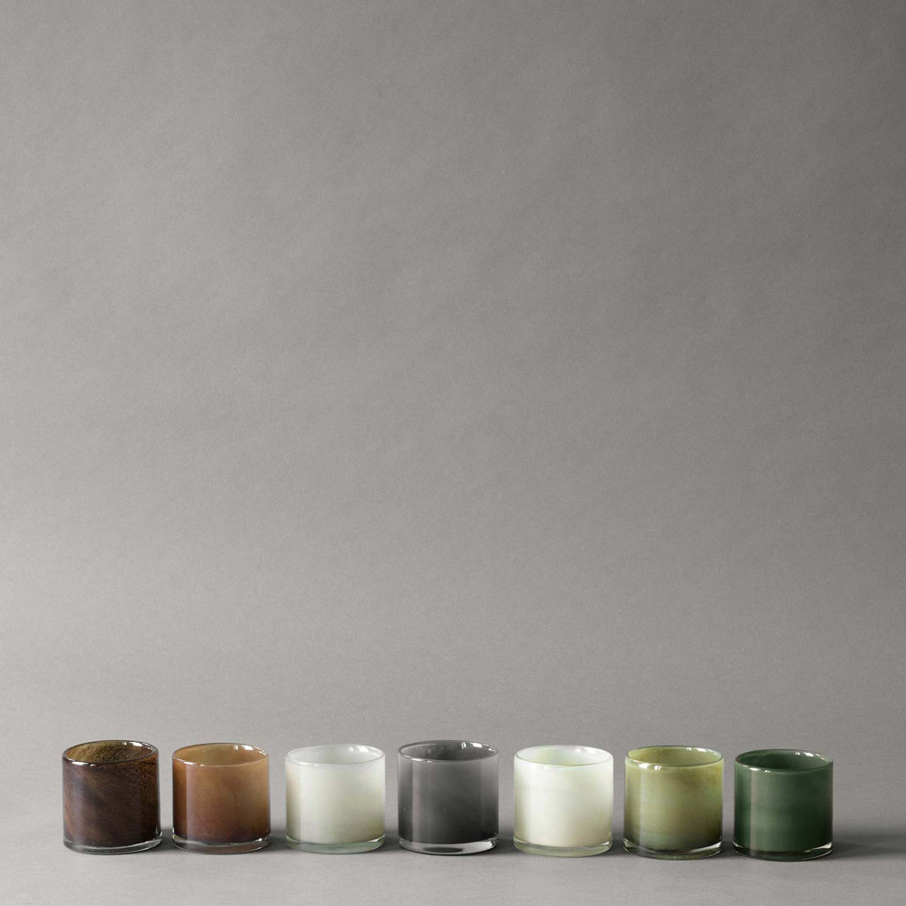 Lyric Ljuslykta 8x8 cm White